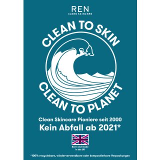REN Clean to Planet Brand Poster A1