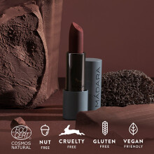 VELVET WEAR Matte Cream Lipstick, #35 DARK NUDE