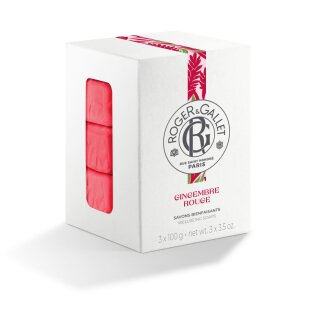 GINGEMBRE ROUGE Wellbeing Soap Box 3x100g